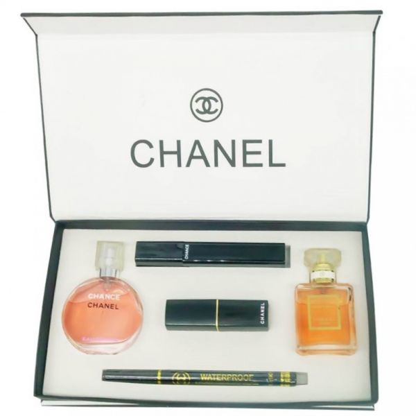 Gift set Chanel gift set perfume + cosmetics, 5 in 1